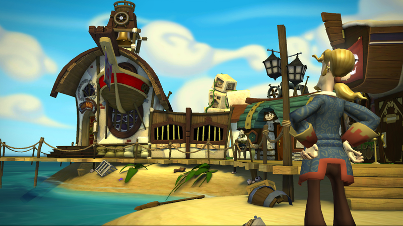 Illustration for article titled Tales of Monkey Island Chapter 1 Preview: Guybrush Sails Again